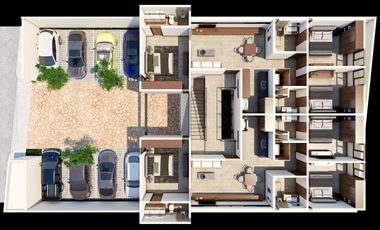Departamentos de 3 recámaras en Ébano, Conkal – Amplitud, Privacidad y Lujo