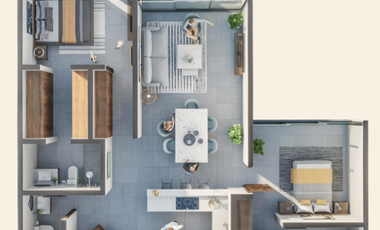 Departamento en Venta M10, Montebello (Mod. D)