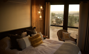 2500 m2  con 2 CABAÑAS EN VALLE DE GUADALUPE