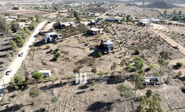 2500 m2  CON CABAÑA EQUIPADA EN VALLE DE GUADALUPE