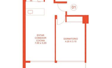 Departamento en Belgrano