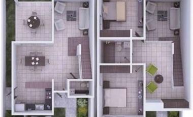 CASA EN FRACCIONAMIENTO RESIDENCIAL CON PARQUES EN DZITYA, EN MERIDA, YUCATAN.