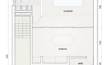 Departamento/Oficina centro - Dorrego al 100