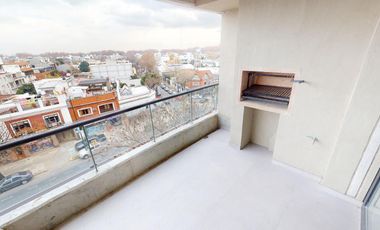 Alquiler departamento 3 ambientes en San Isidro con gran balcón terraza