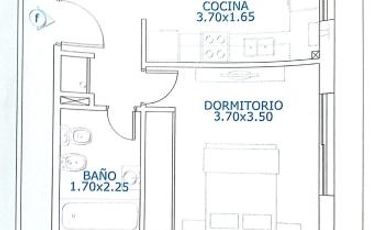 Departamento en venta 2 ambientes Ituzaingó a estrenar con a