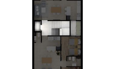 VENTA - Departamento 2 Dormitorios con Balcón en Barrio Parque