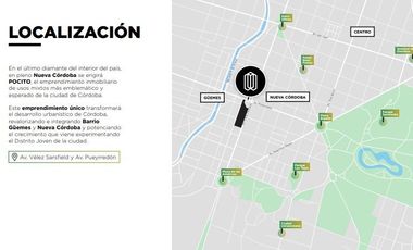 Departamento a estrenar en venta en Nueva Cordoba - POCITO
