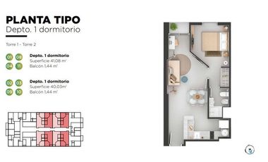 Departamento a estrenar en venta en Nueva Cordoba - POCITO