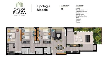 ¡Opera Plaza- Fte a Ciudad Universitaria!