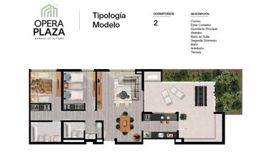 ¡Opera Plaza- Fte a Ciudad Universitaria!