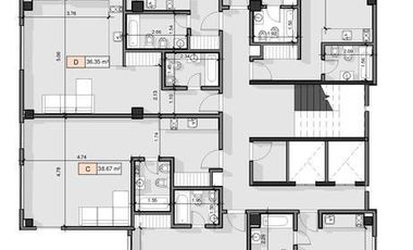 Departamento de un ambiente  venta en moron