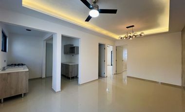 CASA EN VENTA EN CIUDAD CAUCEL REMODELADA CON 2 HABITACIONES Y 2 BAÑOS