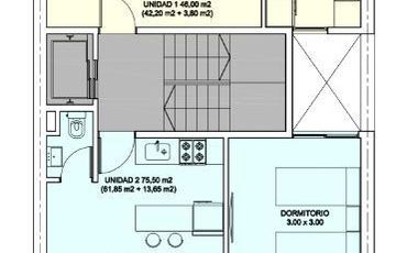 VENTA - Departamento de 1 Dormitorio con Balcón en Barrio Parque