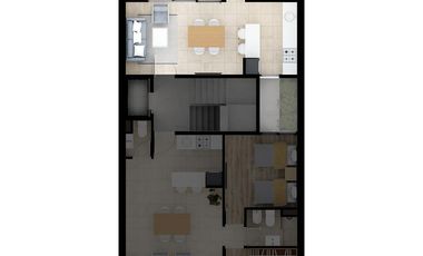 VENTA - Departamento de 1 Dormitorio con Balcón en Barrio Parque