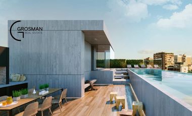 Alquiler - Monoambiente - Black Newbery  -  Full Amenitties - Palermo, Las Cañitas