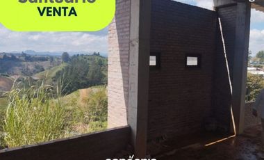 Finca en construcción en venta- Santuario
