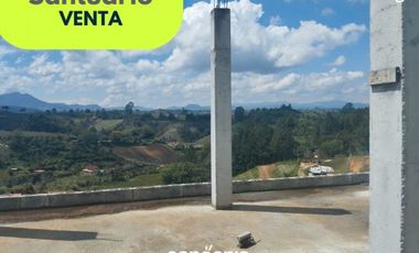Finca en construcción en venta- Santuario