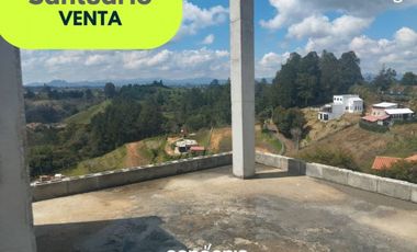 Finca en construcción en venta- Santuario