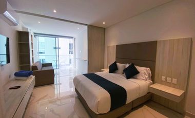 SE VENDE APARTAESTUDIO AMOBLADO PARA RENTA TURISTICA, SANTA MARTA