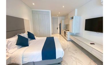 SE VENDE APARTAESTUDIO AMOBLADO PARA RENTA TURISTICA, SANTA MARTA