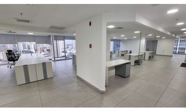 ALQUILER OFICINA AMOBLADA 523M2 MANTENIMIENTO INLCUIDO OBARRIO SL55 MC