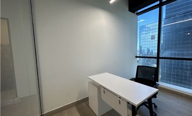 ALQUILER OFICINA AMOBLADA SERVICIOS INLCUIDOS TOWERBANK CALLE 50 MC