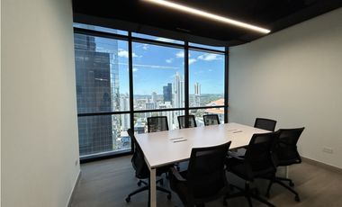 ALQUILER OFICINA AMOBLADA SERVICIOS INLCUIDOS TOWERBANK CALLE 50 MC