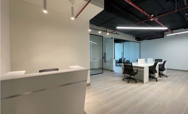 ALQUILER OFICINA AMOBLADA SERVICIOS INLCUIDOS TOWERBANK CALLE 50 MC