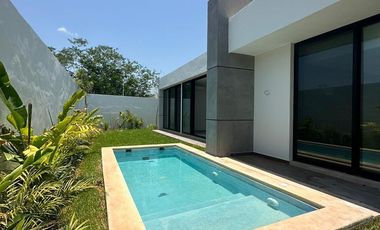 OLIVIA || EXCELENTE RESIDENCIA EN VENTA O RENTA DE GRAN TAMAÑO MUY BIEN UBICADA AL NORTE DE LA CIUDAD DE MERIDA EN CONKAL, EN PRIVADA EXCLUSIVA