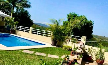 CASA EN VENTA MORELOS CON ALBERCA ESCRITURADA INFONAVIT JOJUTLA , TEQUESQUITENGO ,  RENTA VACACIONAL