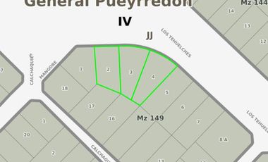 Lotes en block frente al arroyo en inmejorable ubicacion del Bosque Peralta Ramos