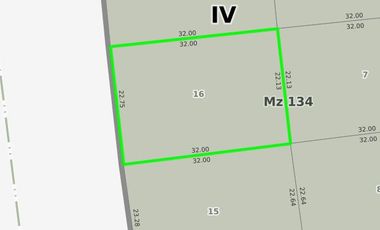 Terreno en venta - 718mts2 - Pinamar