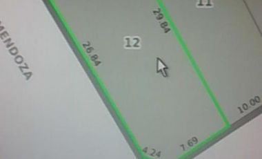 Excelente lote en esquina