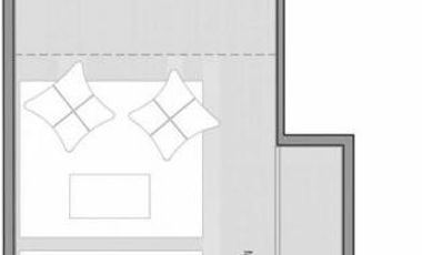 1 AMB. C/FRENTE CON COCHERA Y PARRILLA