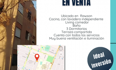 Departamento en venta en Rawson, Rawson