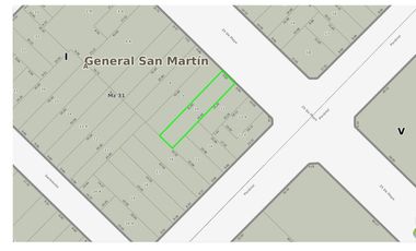 Casa en venta sobre lote de 8.66x42.60