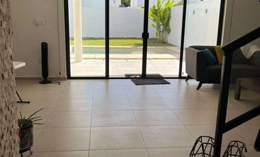 | Preciosa casa residencial amueblada, en renta. |