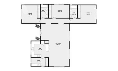 VENTA CASA DE 3 DORMITORIOS EN MIRALAGOS