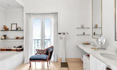 Departamento de 3 dormitorios en suite, amoblado elegante y distinguido en Recoleta