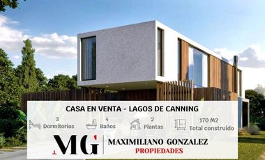 Casa en venta, 5 ambientes - Lagos de Canning.