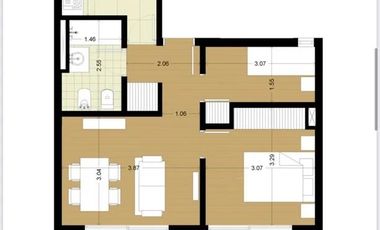 Departamento en venta en  La Plata