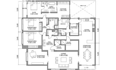 Piso - 4 Ambientes - Recoleta-Piso -