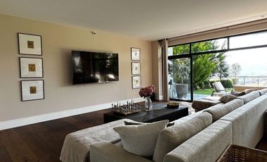 RENTA O VENTA BOSQUE REAL CON VISTA AL CAMPO DE GOLF CASA CON JARDIN