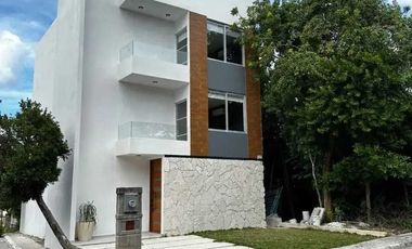 CASA EN VENTA AMUEBLADA EN CANCUN, ALDEA KIIN