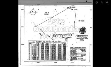 TERRENOS PARA DESARROLLO RESIDENCIAL E INDUSTRIAL TIXCACAL, YUC