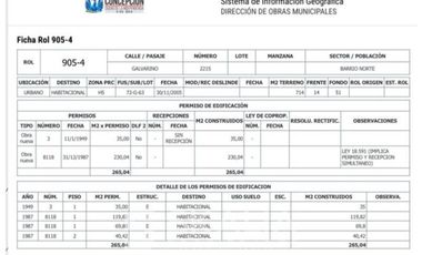 Sitio en Venta en galvarino 2215