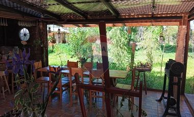 Casa + cabañas en parcela / 10 min Melipilla.