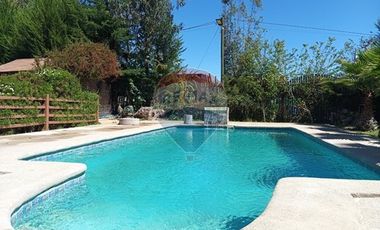 Casa 4D 3B piscina, quincho, jardín Melipilla