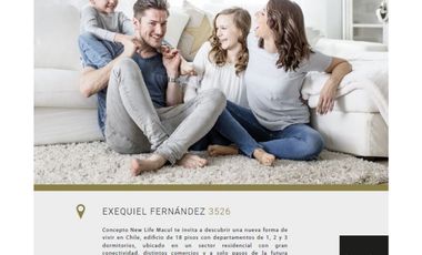 OPORTUNIDAD!! Cesión de Promesa Depto 2D2B K en Concepto New Life Macul