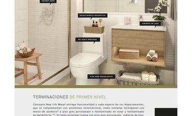 OPORTUNIDAD!! Cesión de Promesa Depto 2D2B K en Concepto New Life Macul